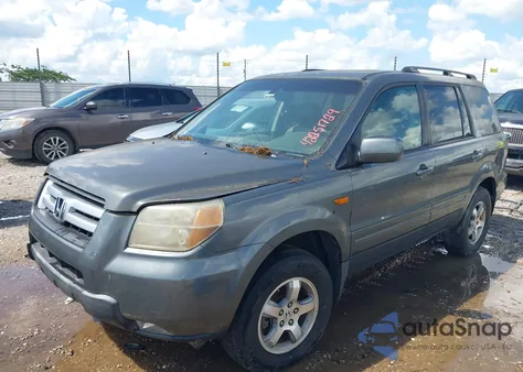 2008 Honda Pilot Ex-L from USA, damaged, VIN 5FNYF28528B019210